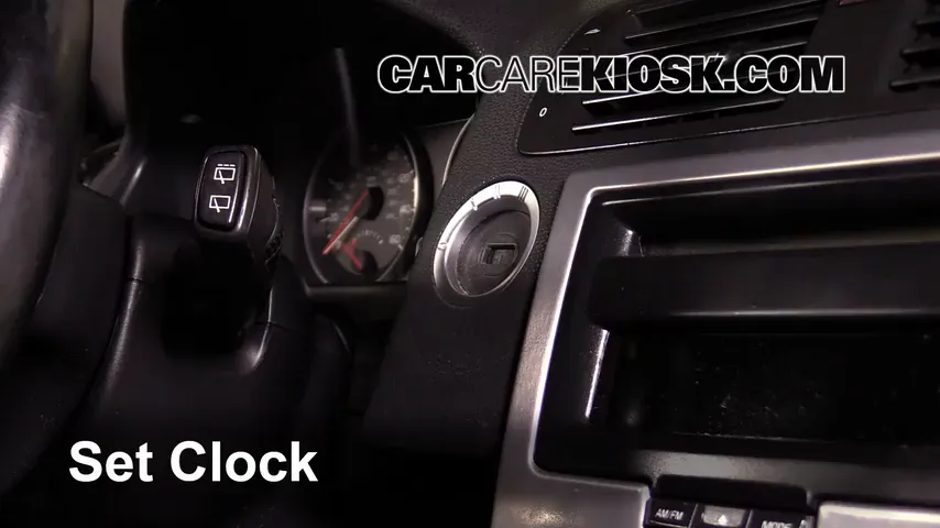 2008 Volvo C30 T5 2.5L 5 Cyl. Turbo Clock